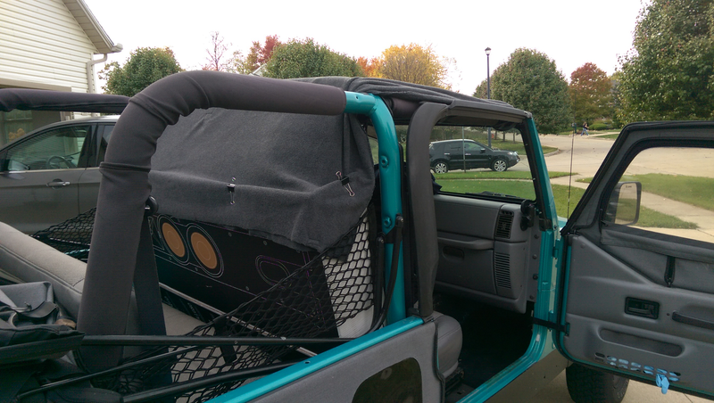 It’s not the prettiest thing from behind, but it does the job.